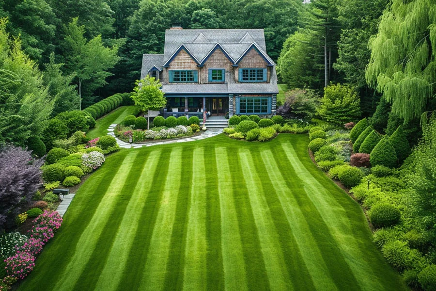 battery powered push lawn mower